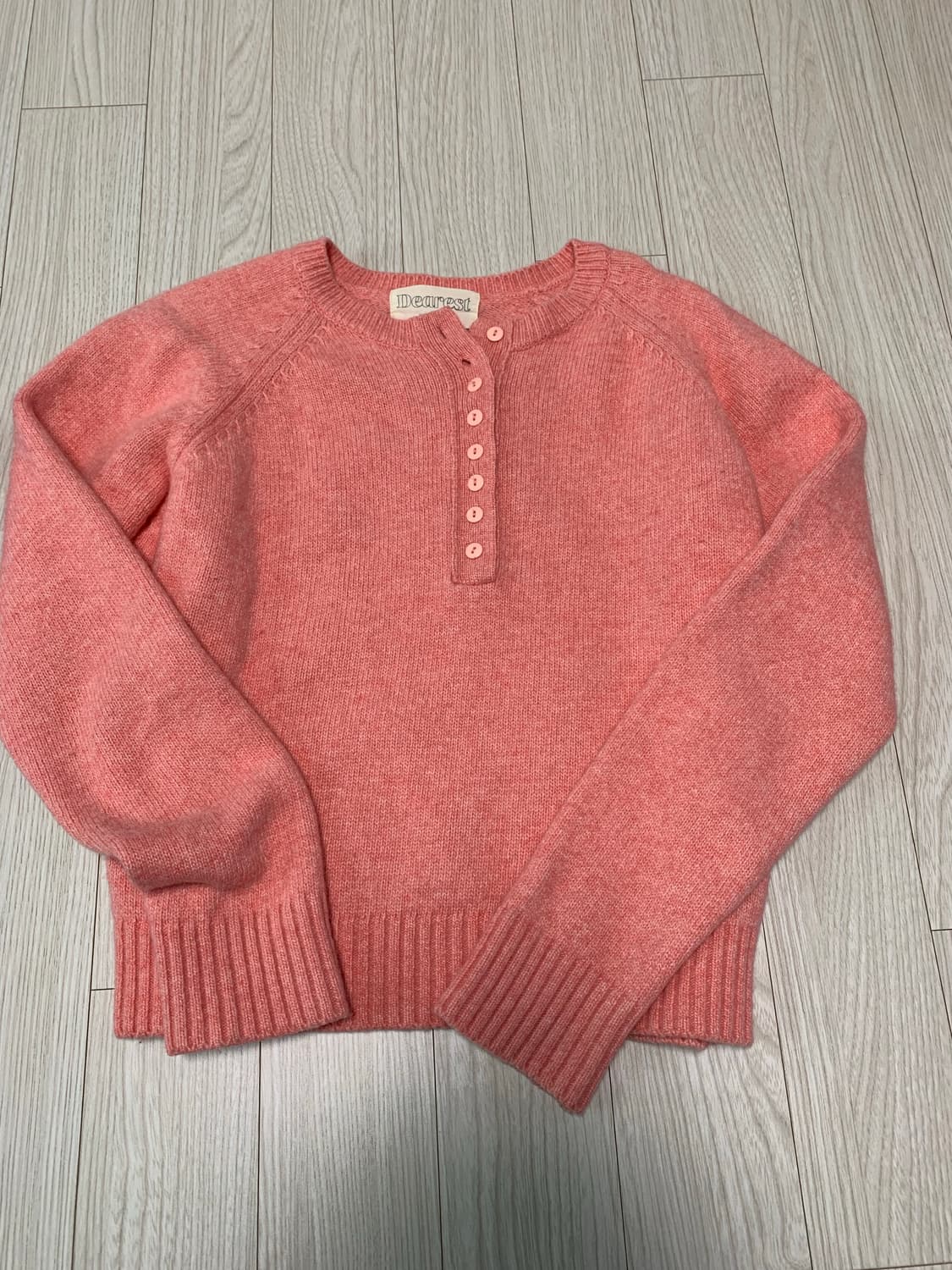 DEAREST/ordinaire 가디건 핑크/퍼플 2장 상품이미지4