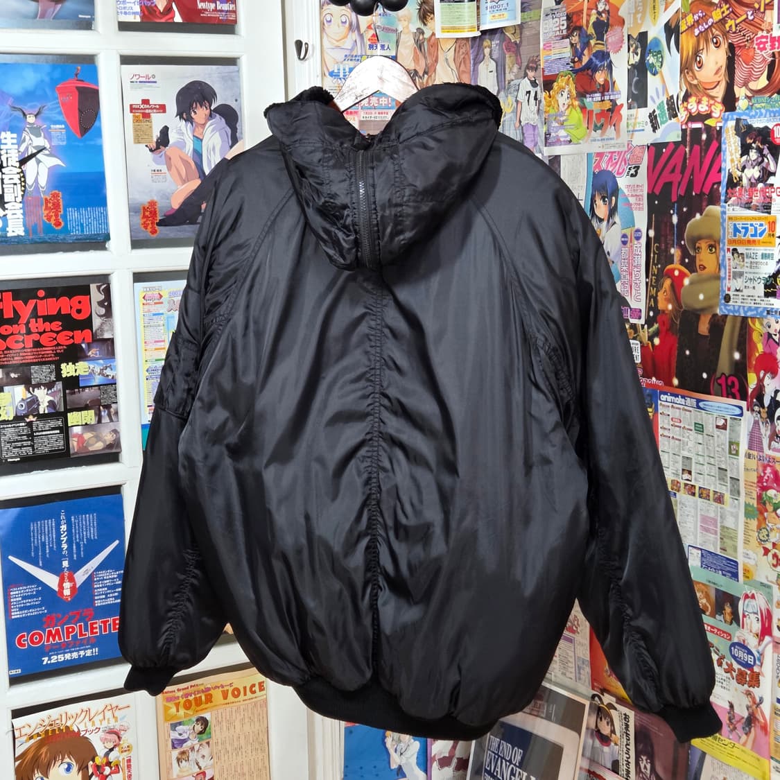 사우스 폴 올드스쿨 힙합 오버핏 항공 패딩 상품이미지6