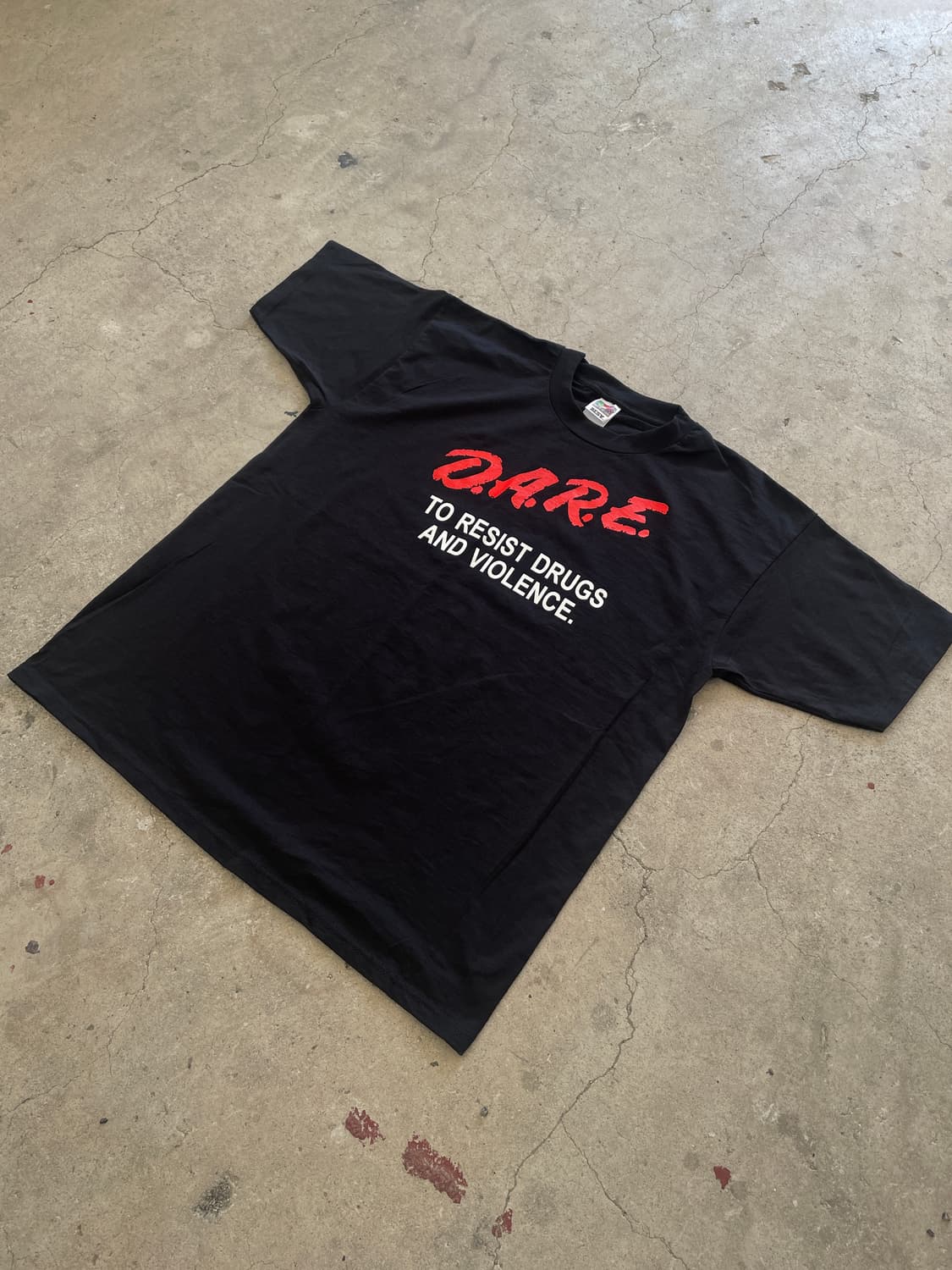 Dead stock)90s D.A.R.E. t-shirt 상품이미지5