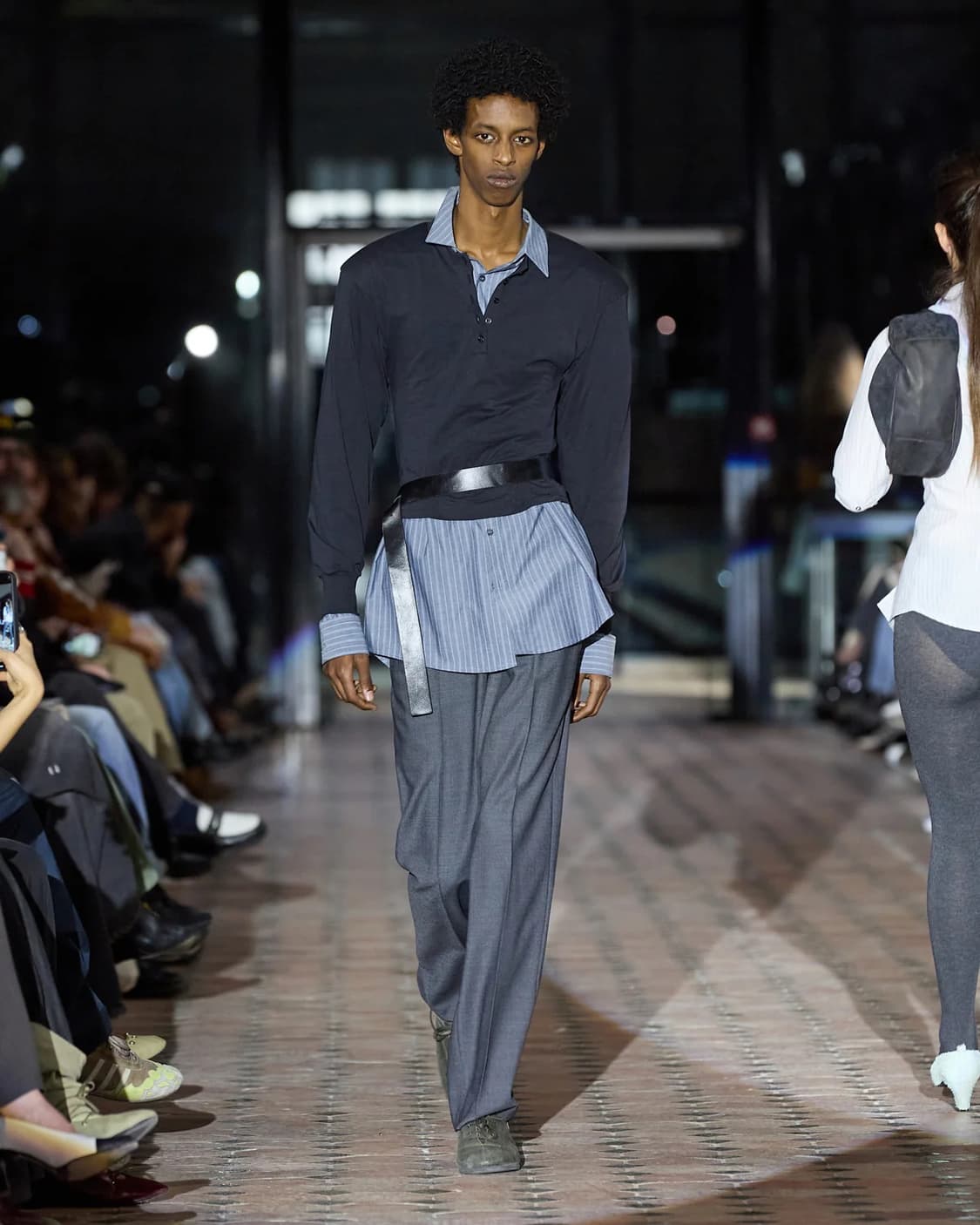 [M/L]팔로마울 Adela 더블 벨트/블랙 상품이미지2