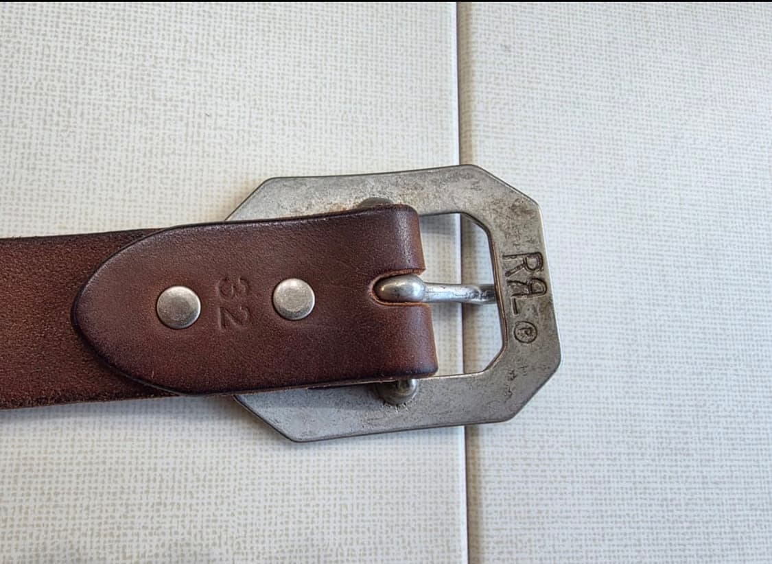 RRL 솔리드 브라스 벌링턴 벨트 상품이미지4