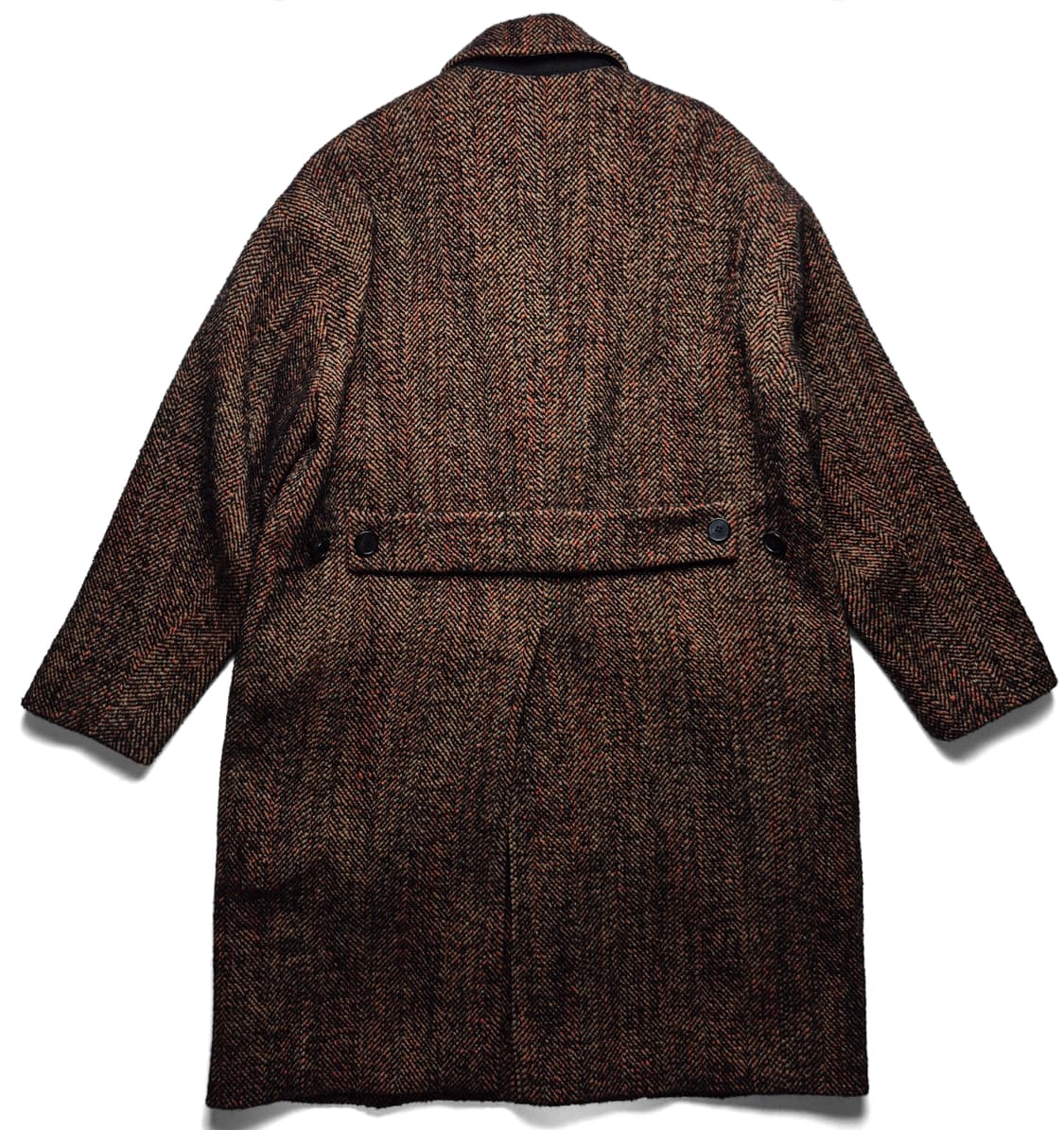 [새상품][105] 시스템 헤링본 울혼방 코트 상품이미지7