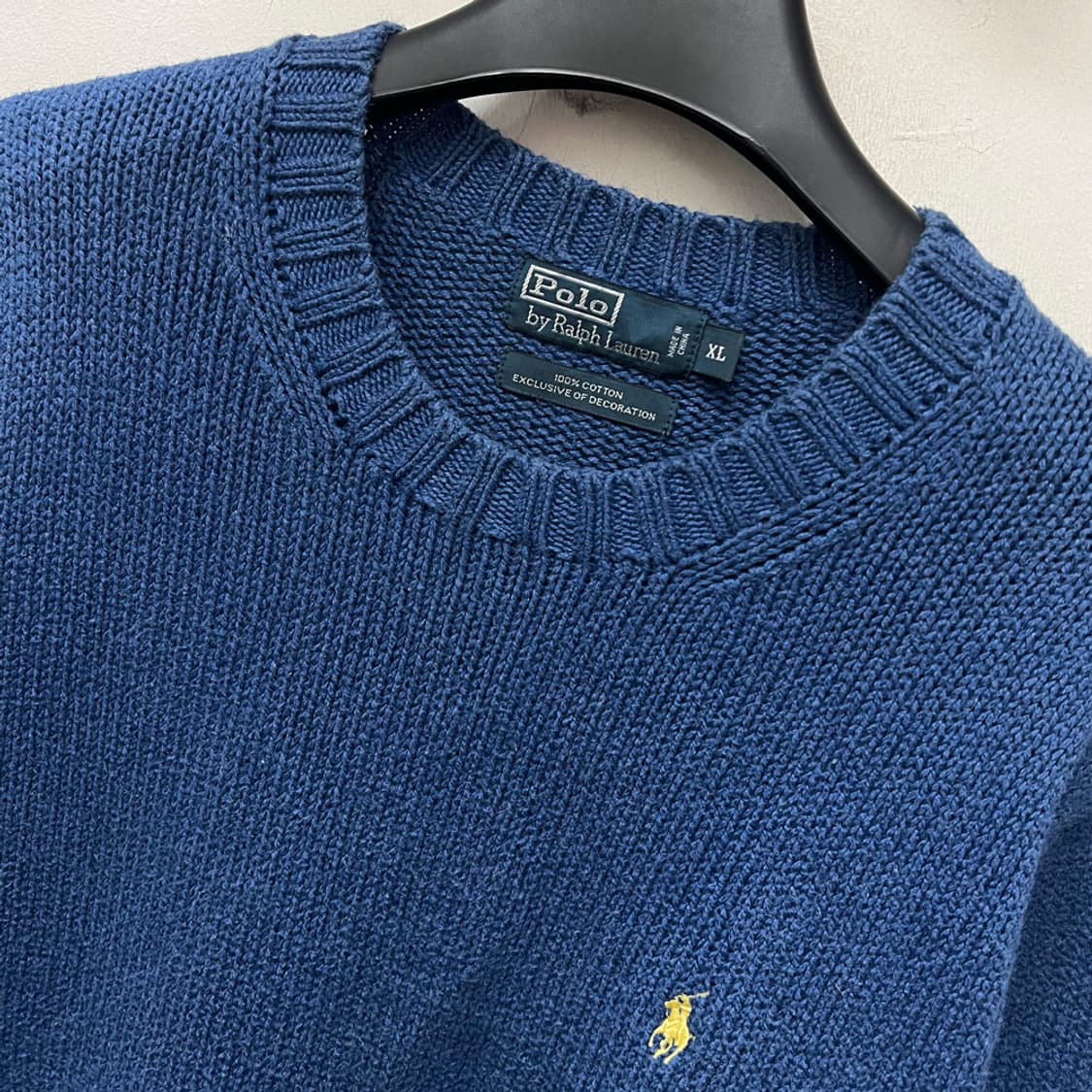 폴로 랄프로렌 라운드 니트 스웨터 XL 상품이미지3