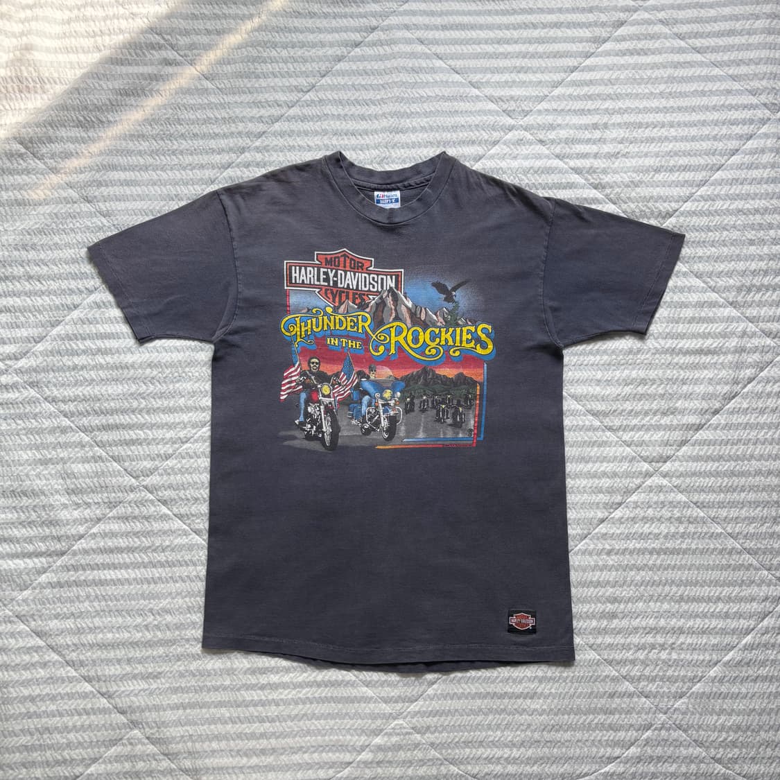 80s 빈티지 할리데이비슨 티셔츠 상품이미지1