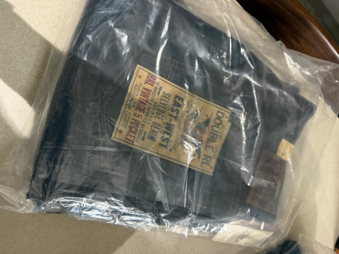 RRL 빈티지파이브포켓 이스트웨스트 32/32 새상품 팝니다 상품이미지2