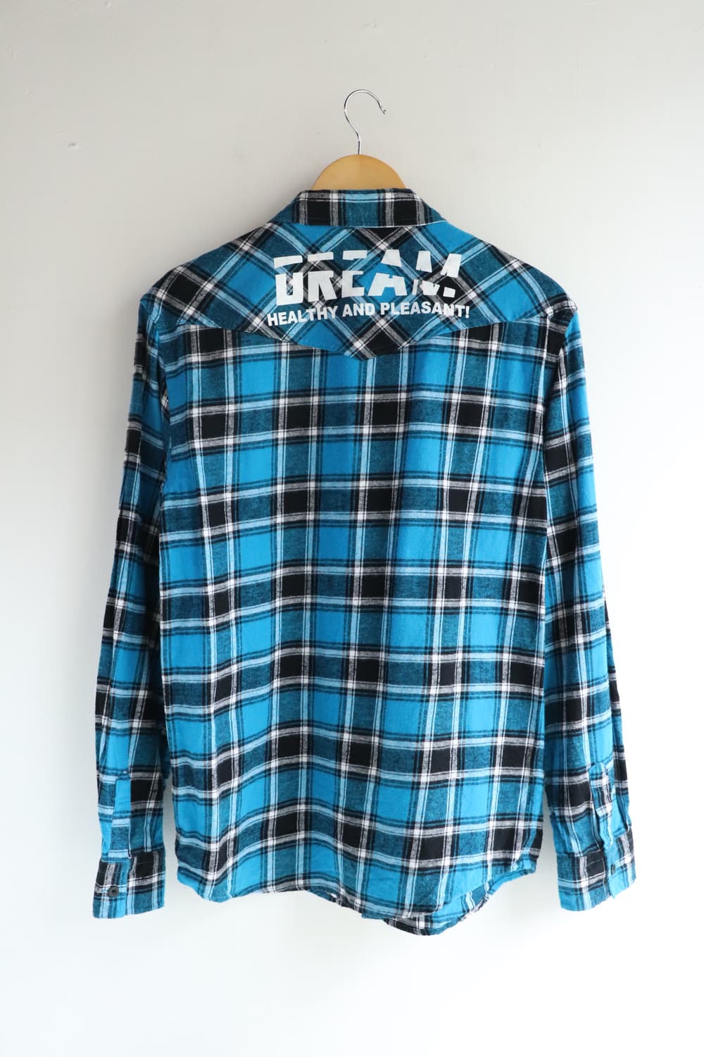 signal point 체크 긴팔셔츠 M사이즈 상품이미지5