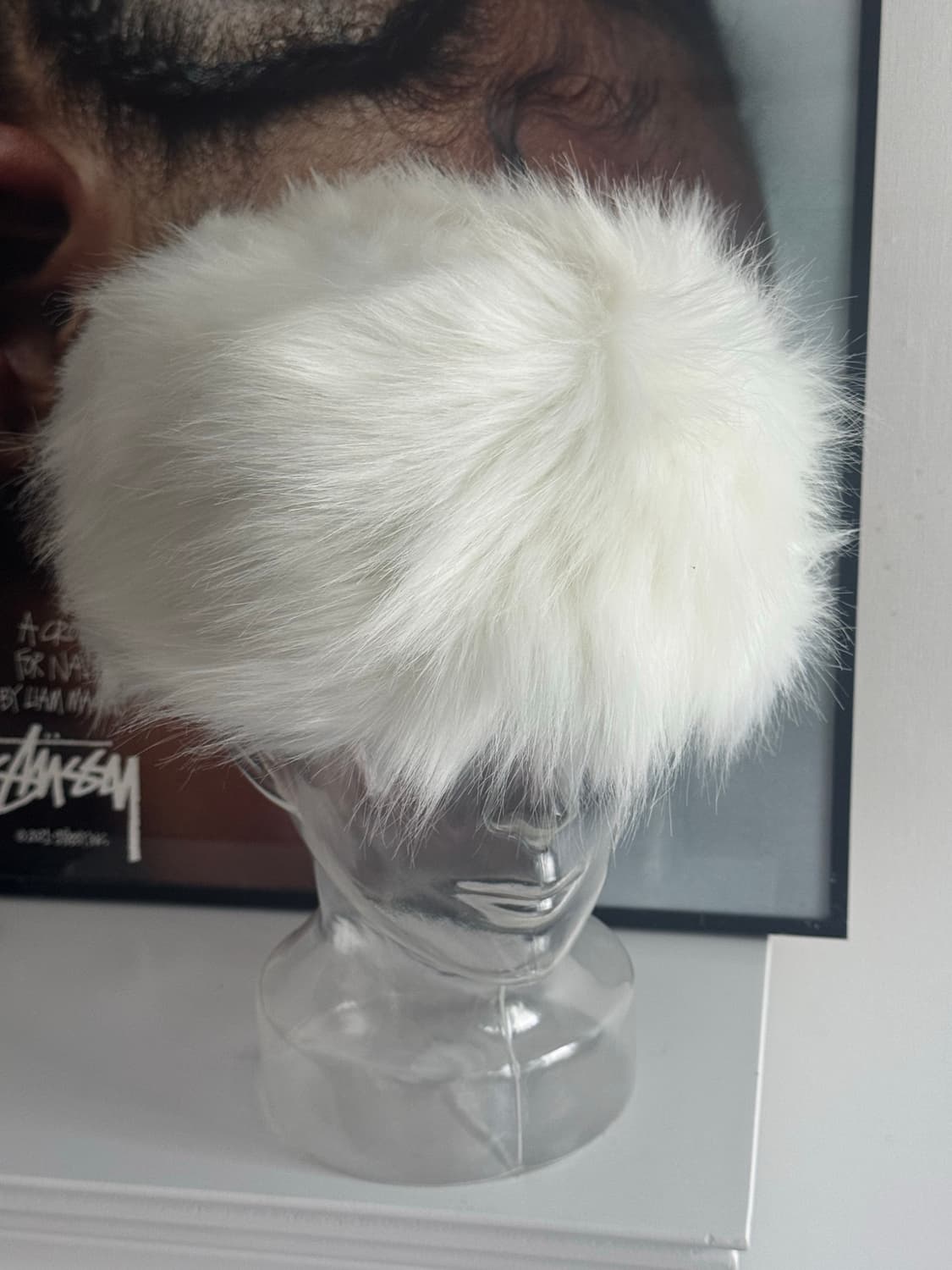 당일배송 퍼모자 화이트 털모자 상품이미지5