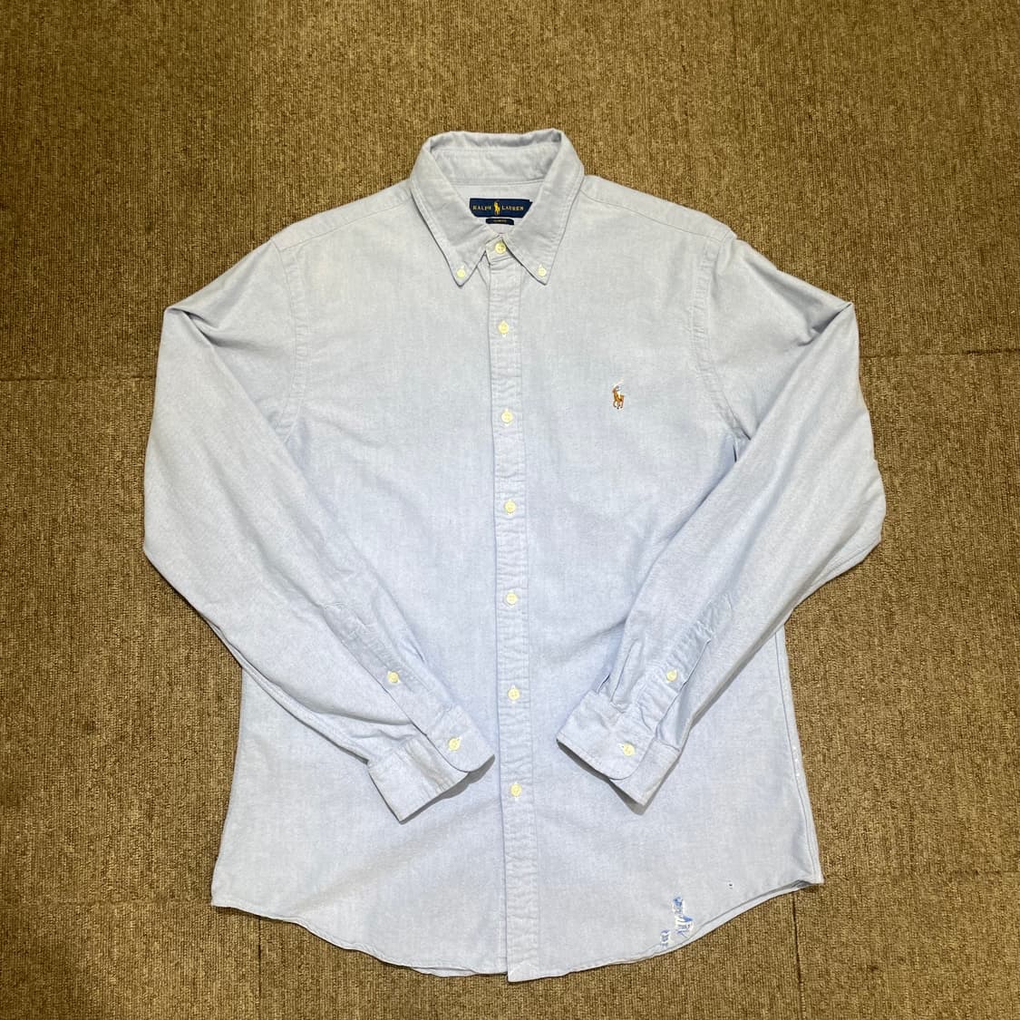  (L) POLO 폴로 랄프로렌 솔리드 셔츠 슬림핏   상품이미지2