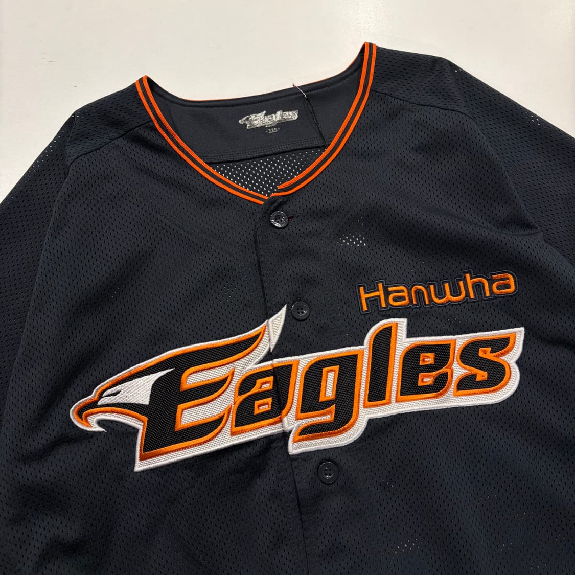[115] 한화이글스 블랙 유니폼 반팔 C930 상품이미지3