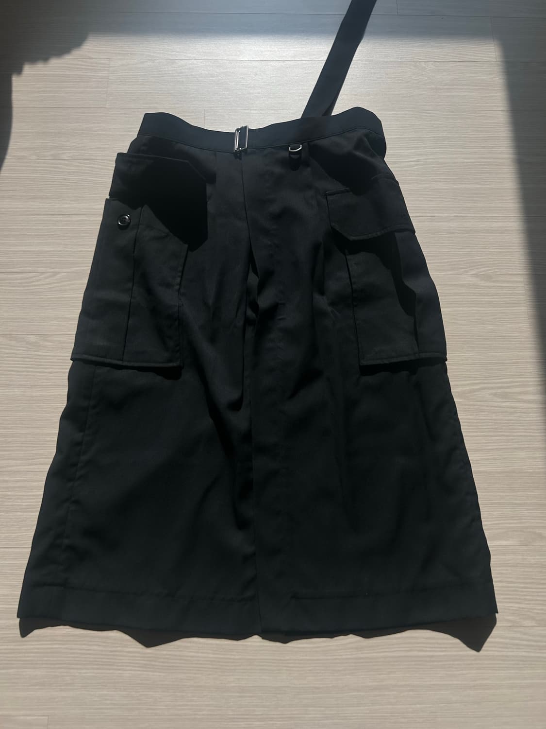 린더 밀리터리 레이어드 스커트 상품이미지1