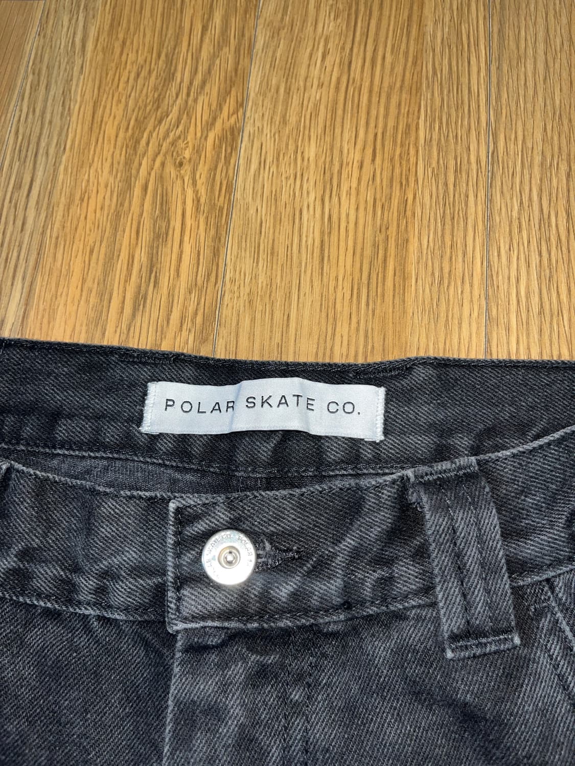 폴라 스케이트 93데님 실버 블랙 34X32 상품이미지4