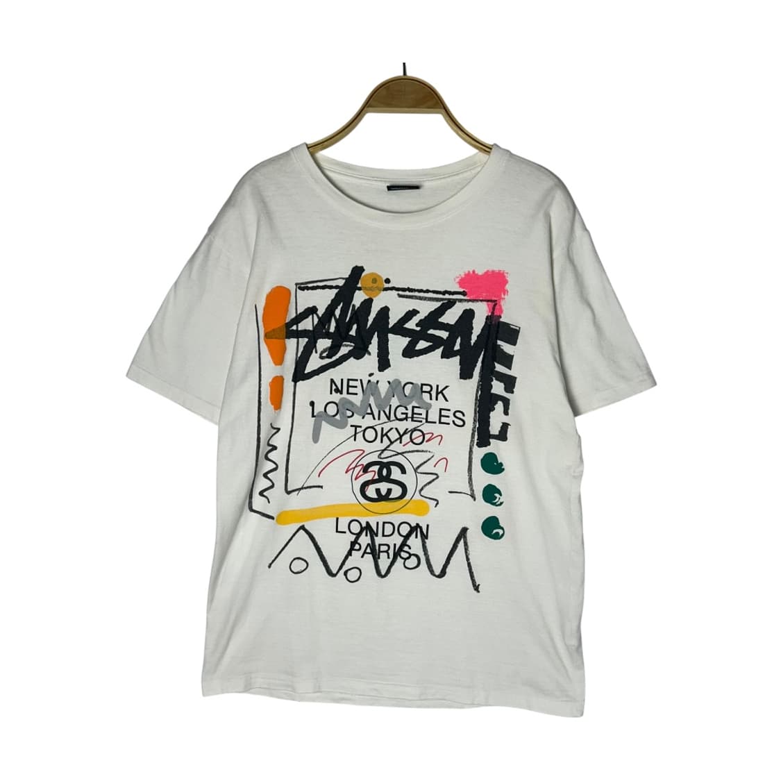 [Stussy] 스투시 JAPAN 월드 투어 반팔 티셔츠 상품이미지1