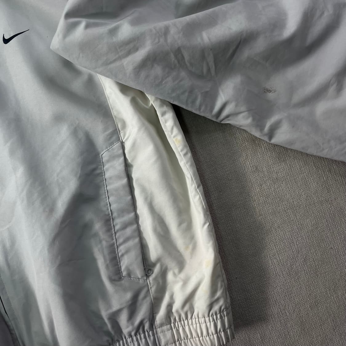100 나이키 00s 올드스쿨 스우시 바람막이 자켓 상품이미지6