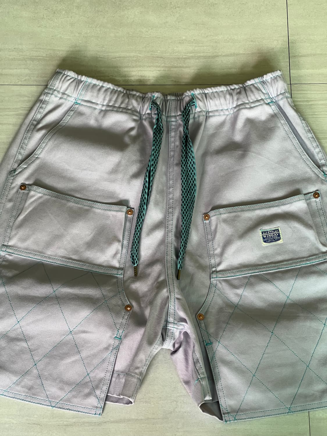 KAPITAL 캐피탈 반바지 10oz Hickory W Knee Easy 상품이미지1