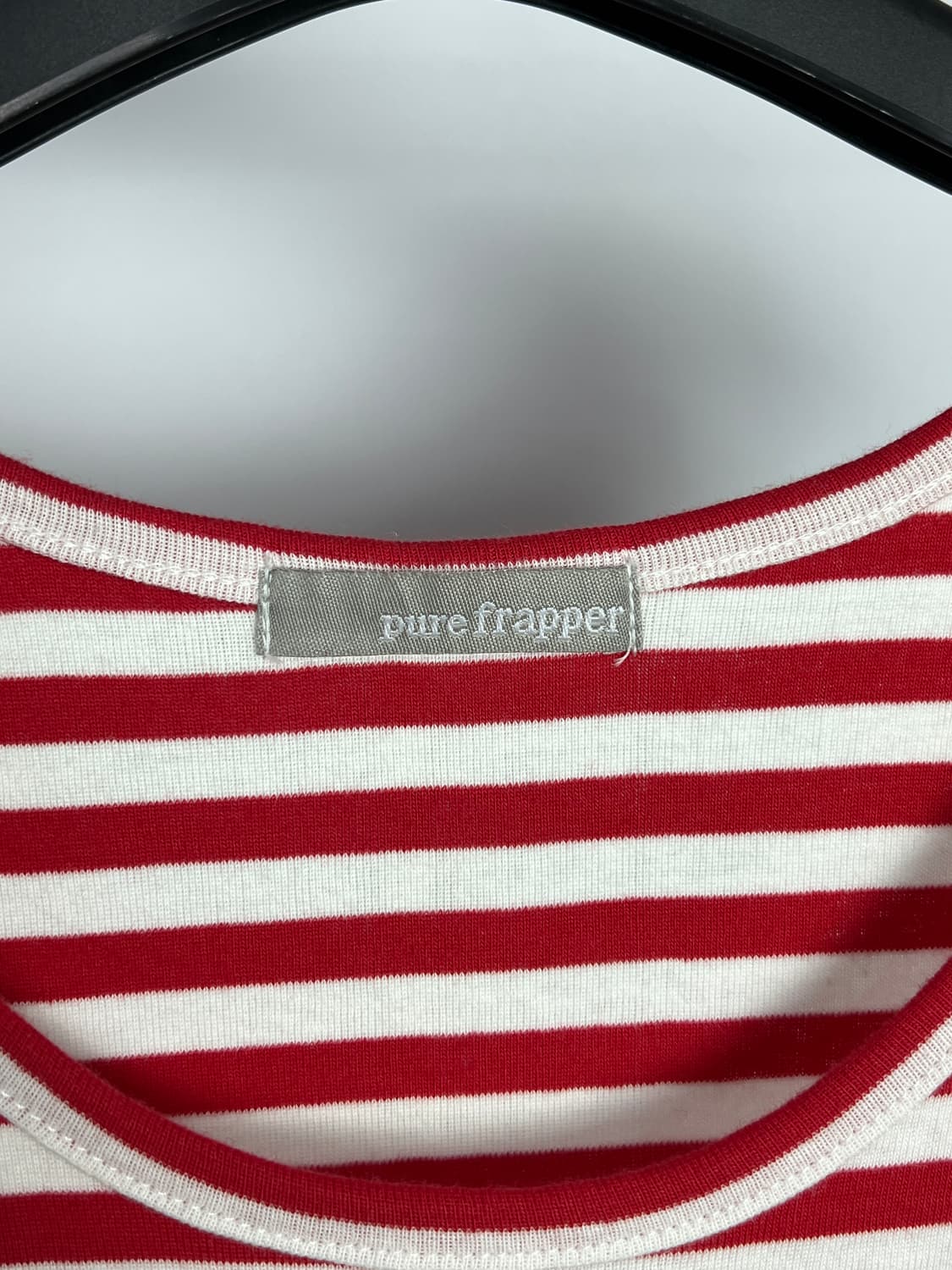 PURE FRAPPER 스트라이프 슬리브리스 상품이미지3