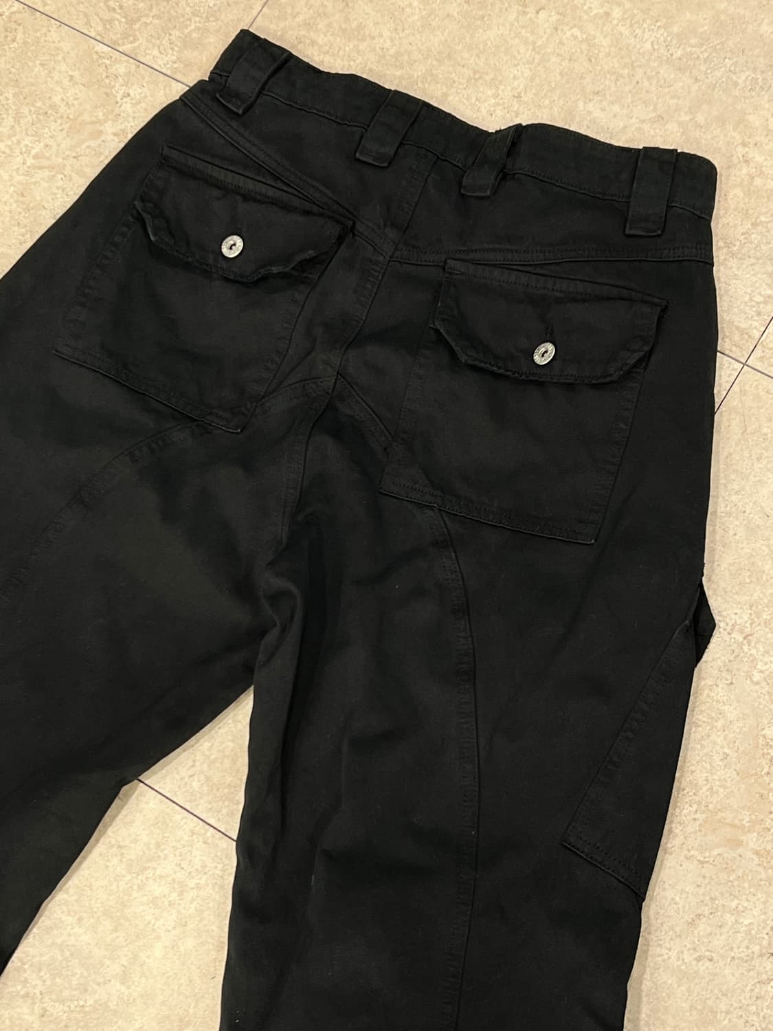 Legacy 와이드 카고 팬츠 블랙 상품이미지7