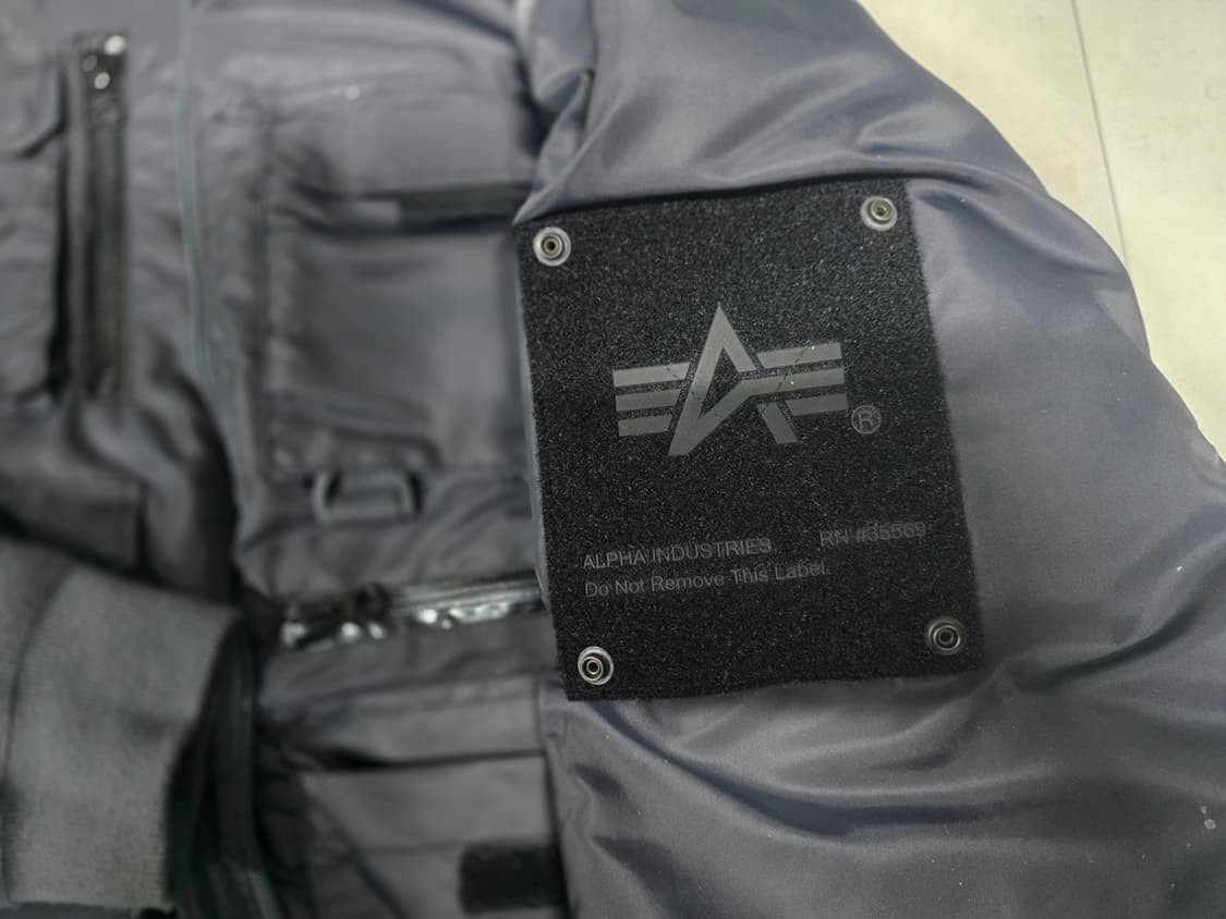 알파인더스트리 izzue 콜라보 ma-1 마원 L사이즈 상품이미지10