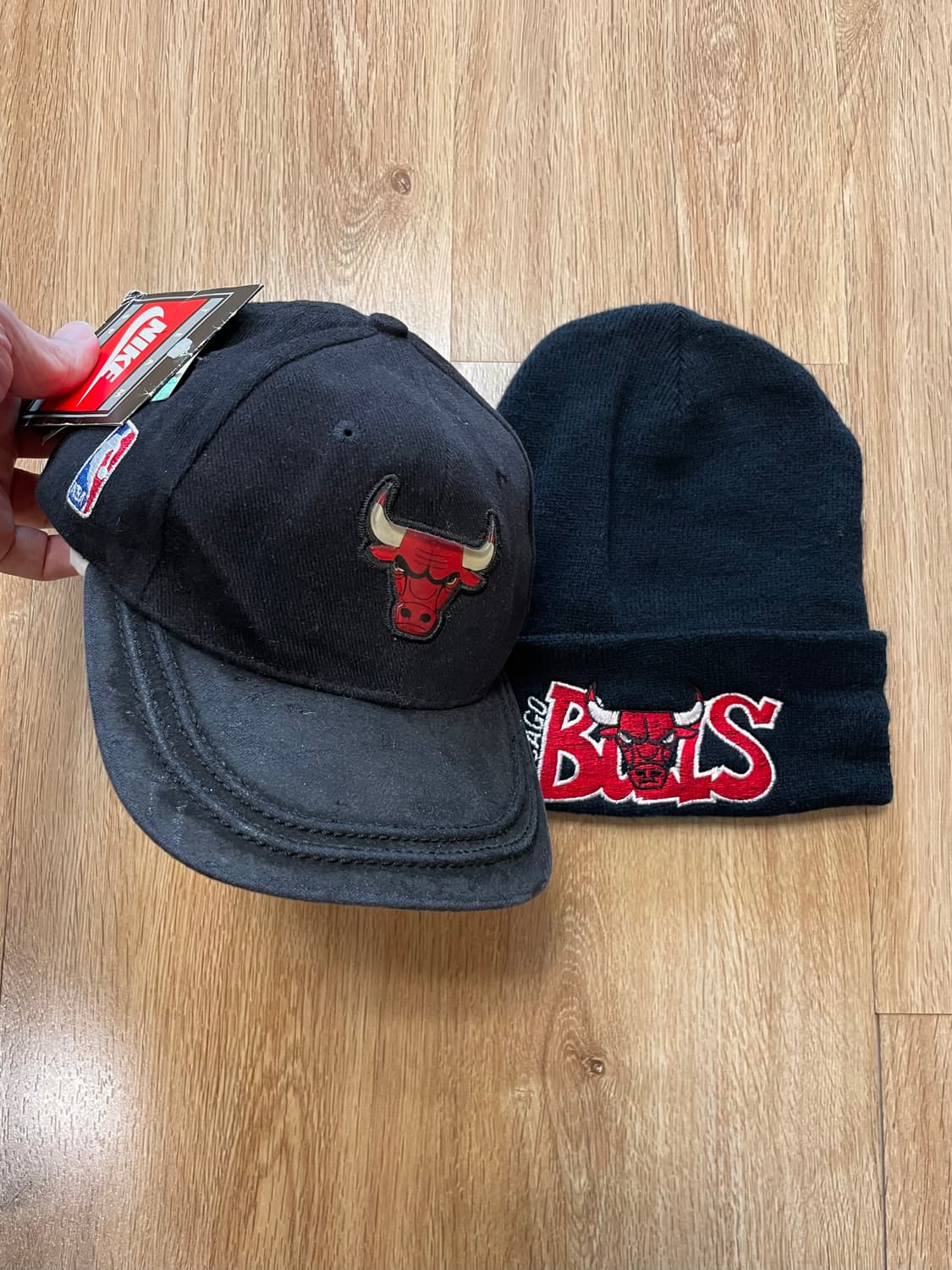 90s  나이키 올드스쿨 시카고불스 빈티지 볼캡 & 비니 상품이미지1