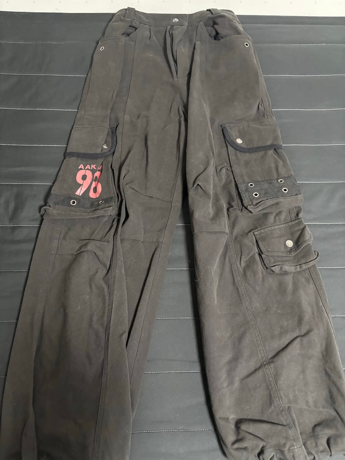 아캄 팬츠 팝니다 98 Knee Pin-Tuck Contrast Carg 상품이미지3