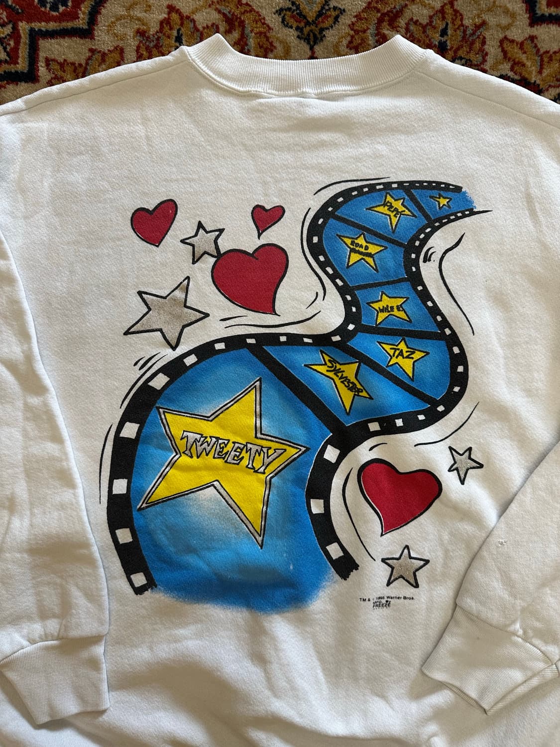 90s Looney Tunes 'Tweety' AOP Sweatshirt 상품이미지9