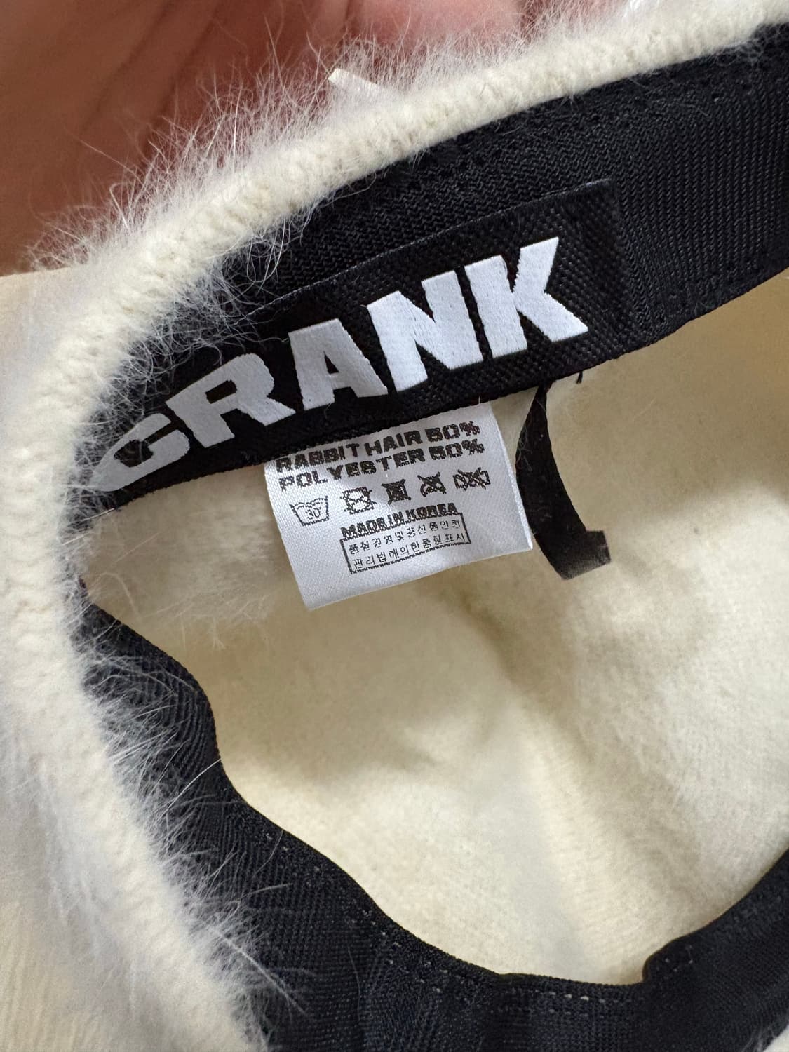 크랭크 앙고라 헌팅캡  상품이미지5