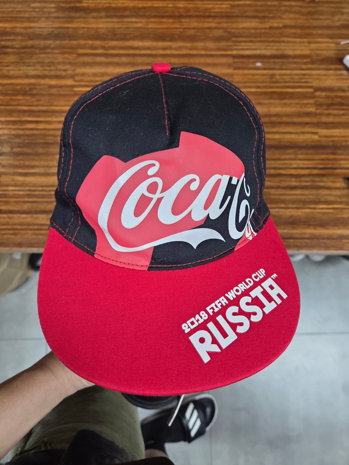 2018 러시아 피파월드컵 코카콜라 모자 프리  상품이미지1