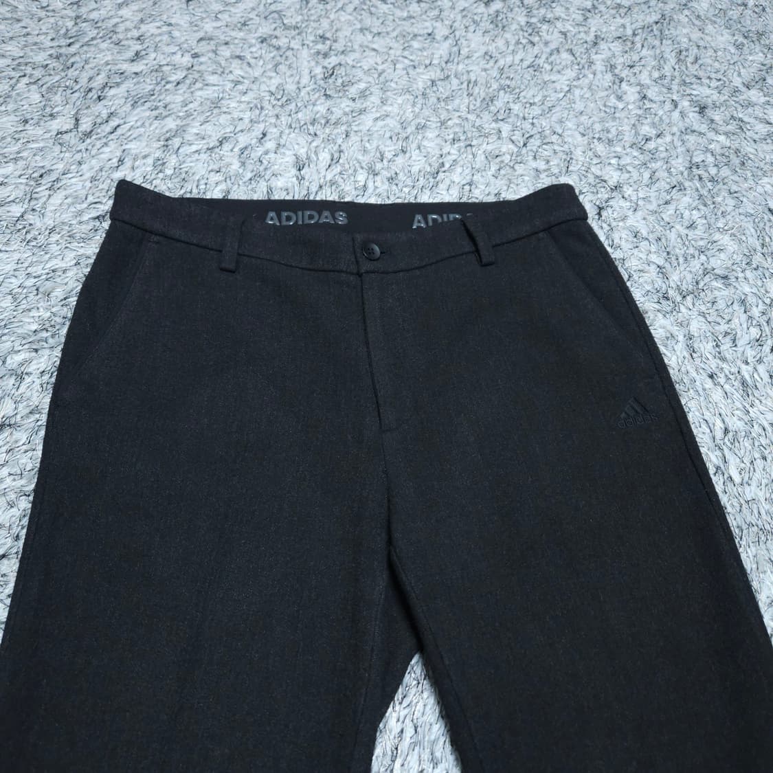아디다스골프) 33-34(86) 검정 기모골프바지 / 왕눈이샵 상품이미지2