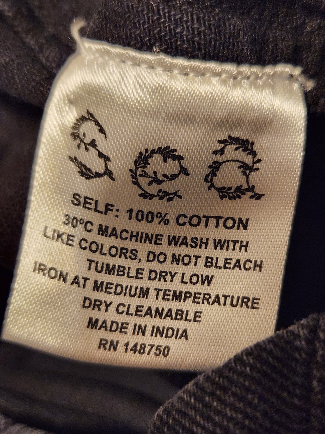 (정품)씨뉴욕 SEA NY 블랙 데님팬츠 상품이미지9