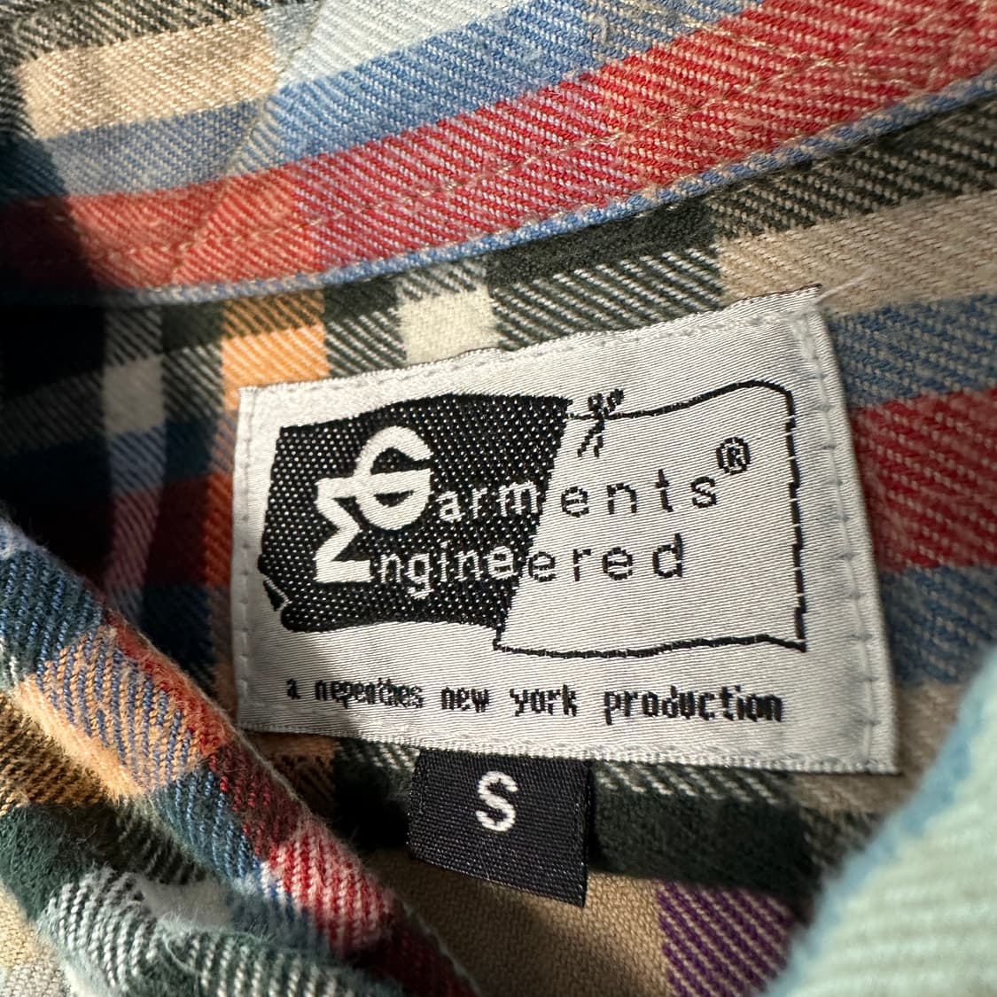 ENGINEERED GARMENTS usa made check shirt 상품이미지3