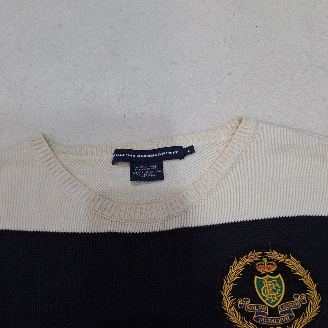 랄프로렌  스포츠  니트L 상품이미지2
