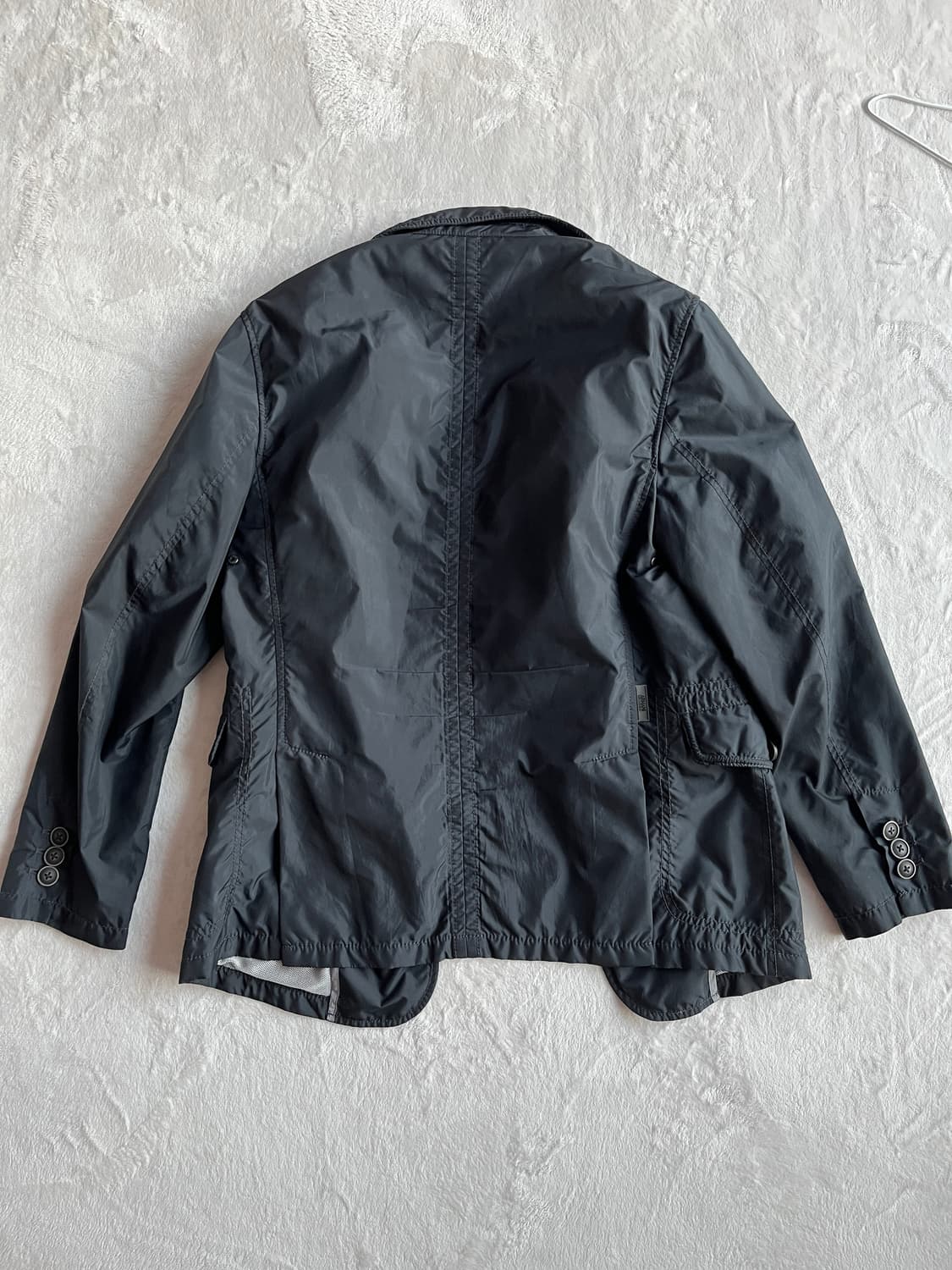 아르마니 꼴레지오니 자켓 남녀공용 네이비  상품이미지4