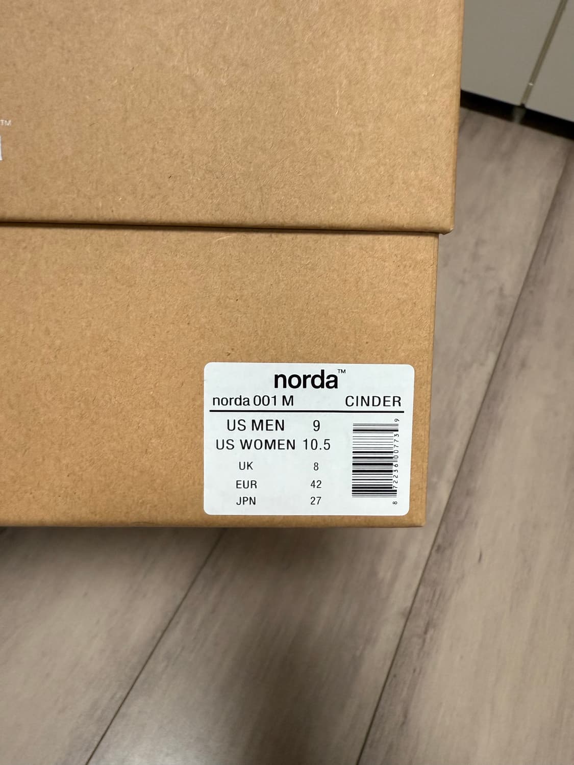 노다 001/A 신더 270사이즈, US9 상품이미지8