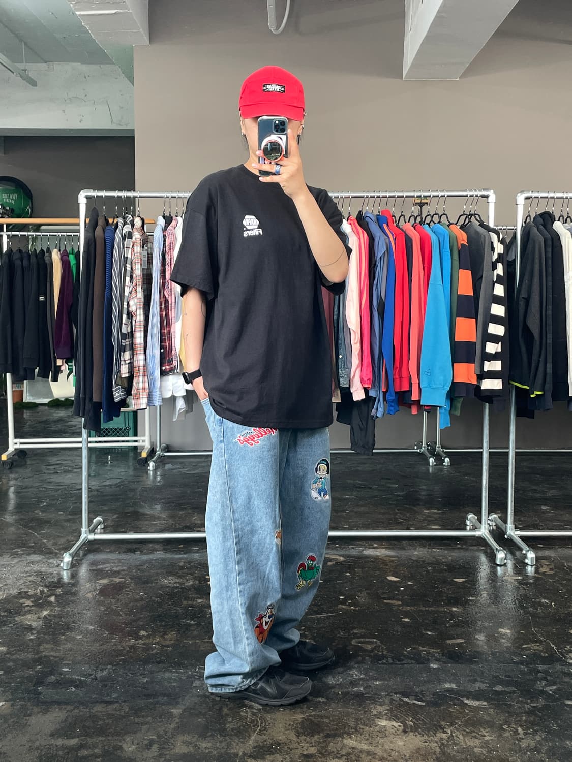 빈티지 레이싱 반팔 티셔츠 상품이미지5