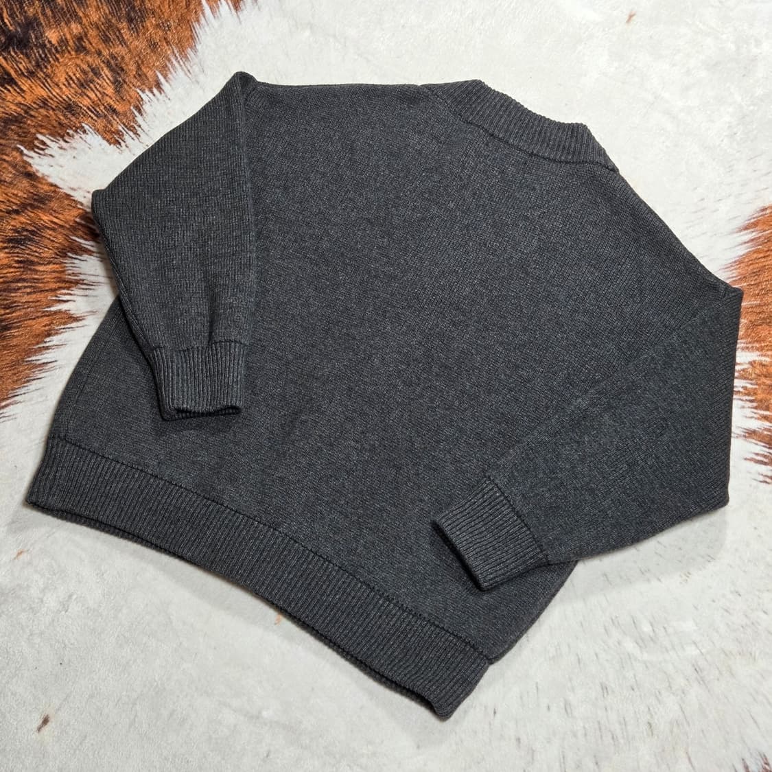 꼼파뇨 챠콜 오버핏 가디건 상품이미지4