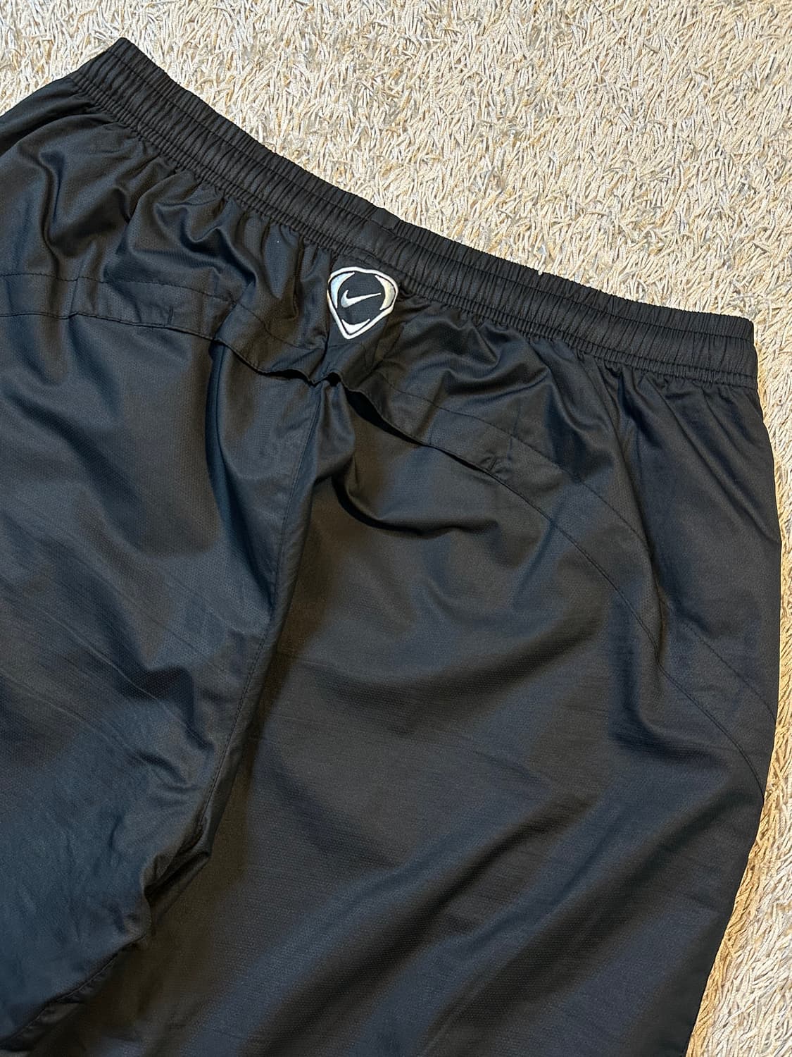 00's 나이키 올드스쿨 스우시 나일론 트랙팬츠 블랙 상품이미지5