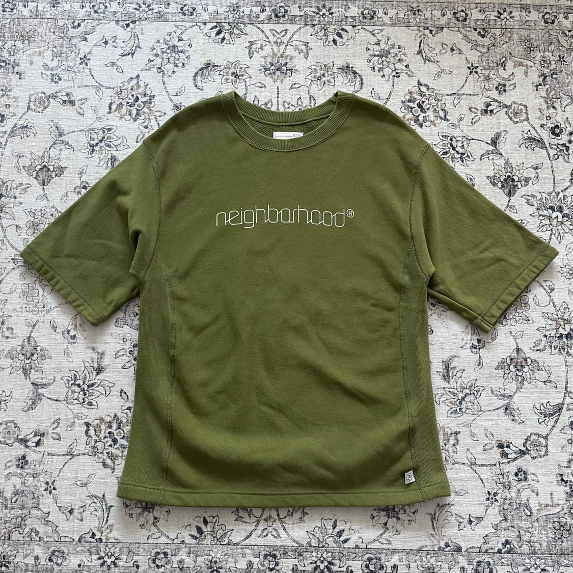 네이버후드 90s 스웻 반팔 맨투맨 상품이미지1