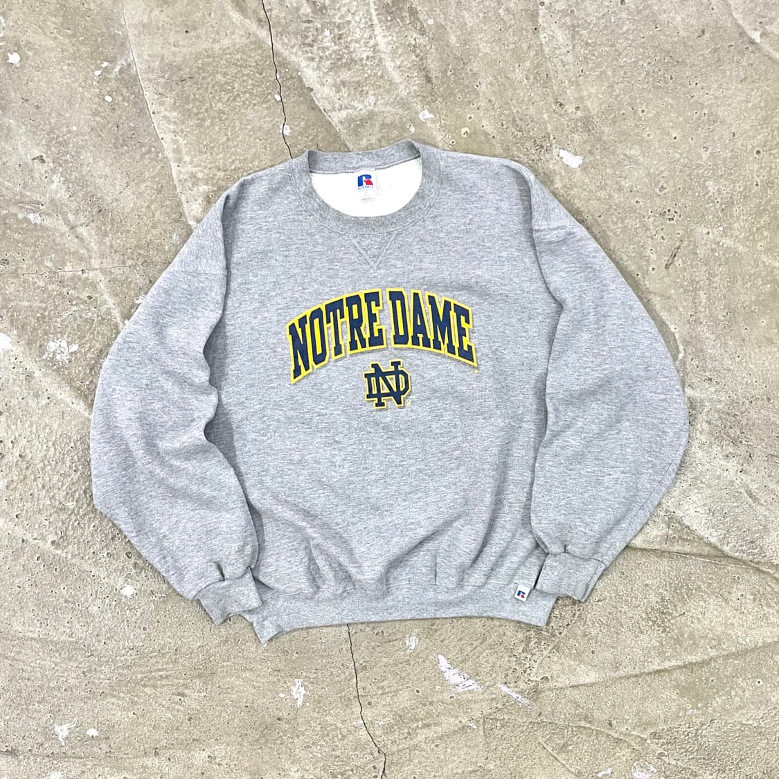90's 노터데임 대학 스웻셔츠 XL 상품이미지1