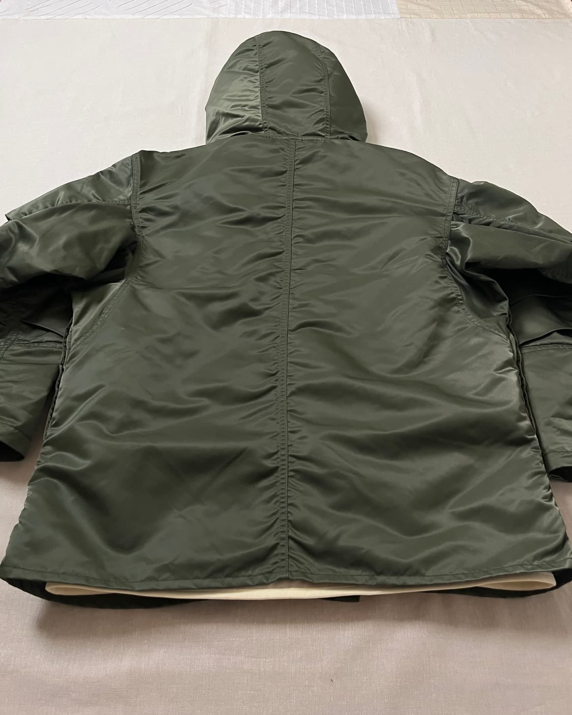 토가 비릴리스 밀리터리 파카 toga virilis 오버랩 파카 상품이미지5