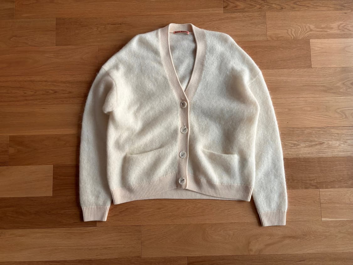 아크네 스튜디오 모헤어 가디건 아이보리 M 상품이미지1