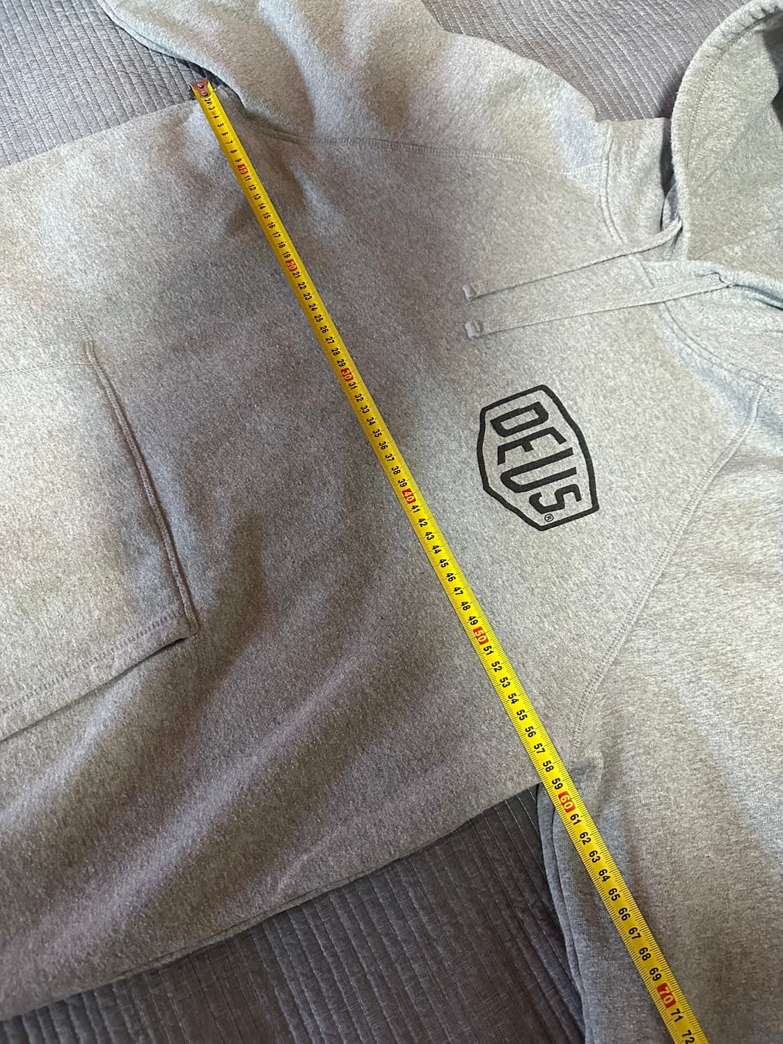 (XL) 데우스 후드티 그레이 상품이미지3