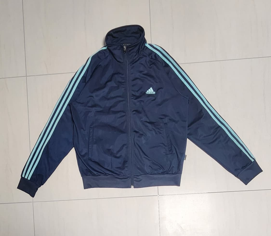 아디다스 빈티지 민트 네이비 져지 상품이미지1