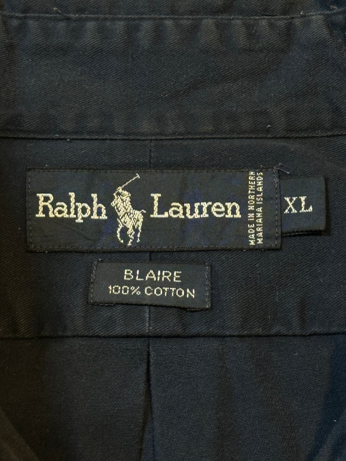 폴로 랄프로렌 레드포니 옥스포드 셔츠 네이비 상품이미지4