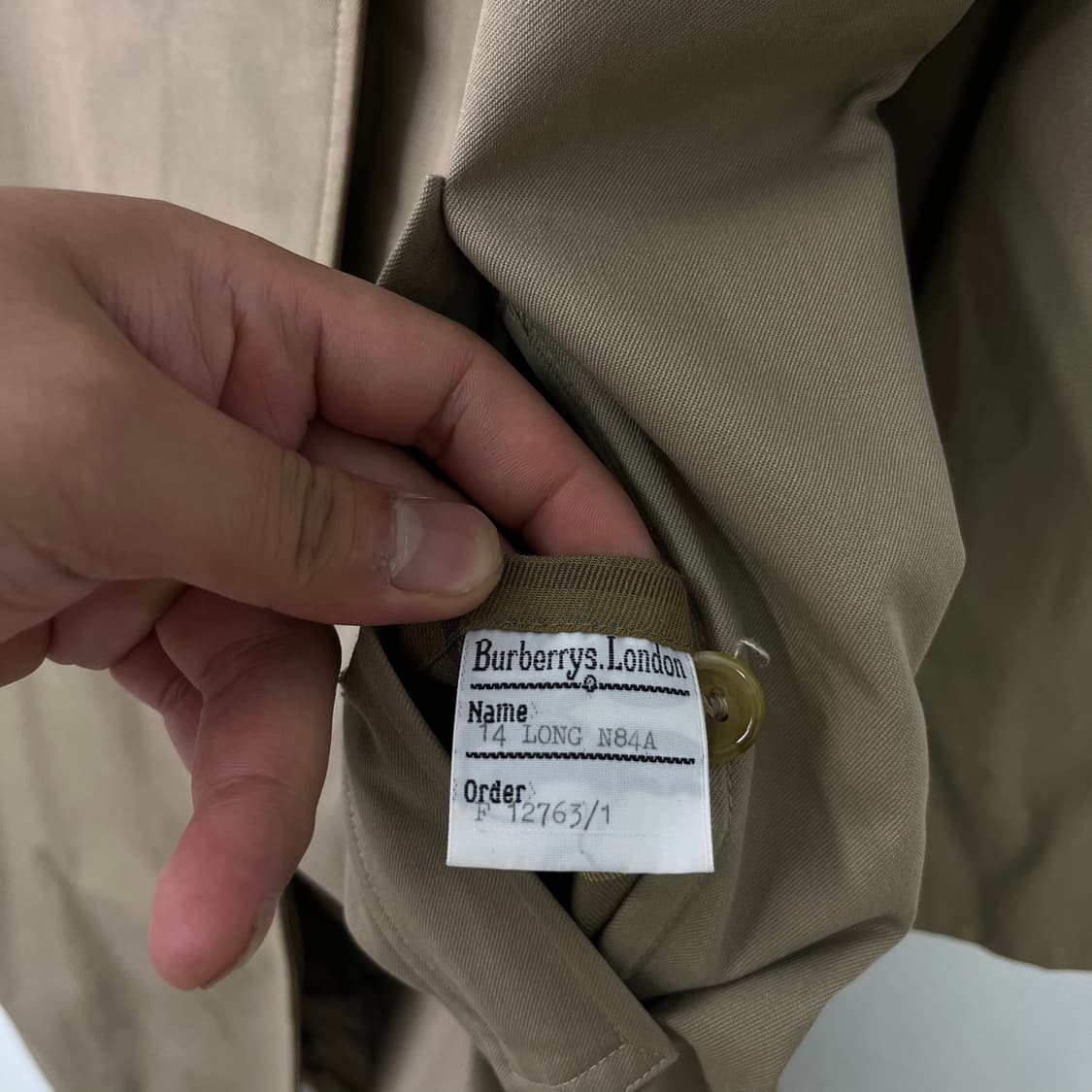 100 버버리 싱글 트렌치 코트  상품이미지6