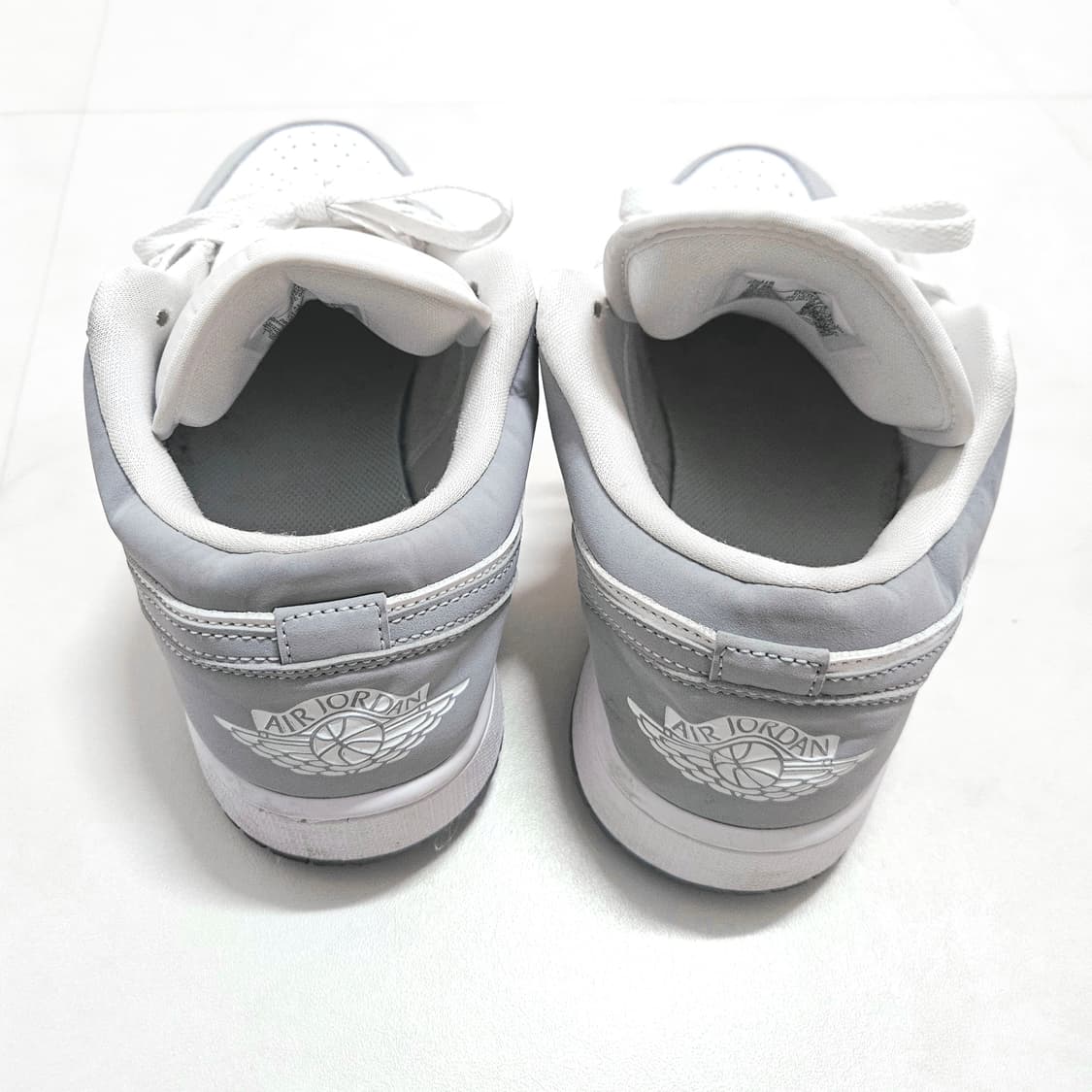 조던1 로우 화이트 울프그레이 255 상품이미지3