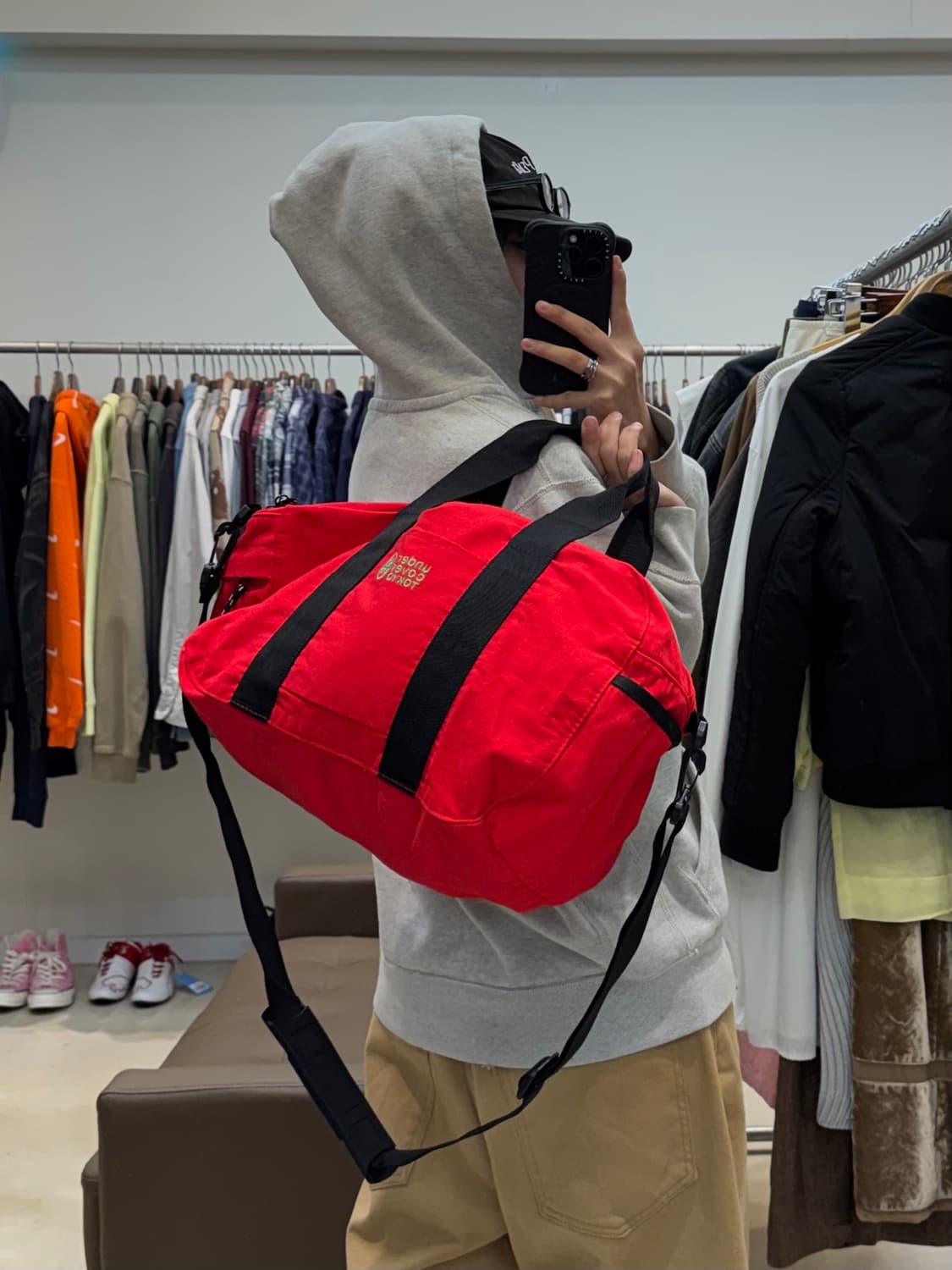 언더커버 도쿄 라이트닝 본 더플백 상품이미지6