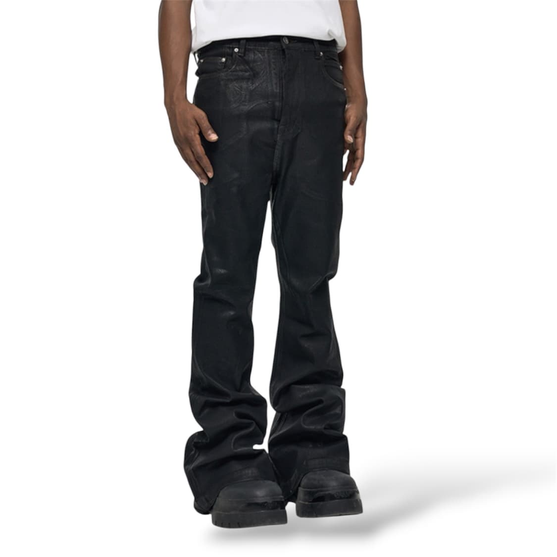 릭 플레어 핏 코팅왁스 플레어진  상품이미지3