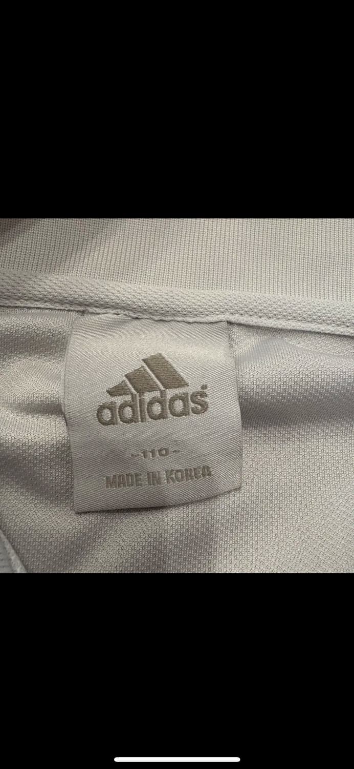 아디다스 화이트 반팔 폴로티 110 상품이미지6