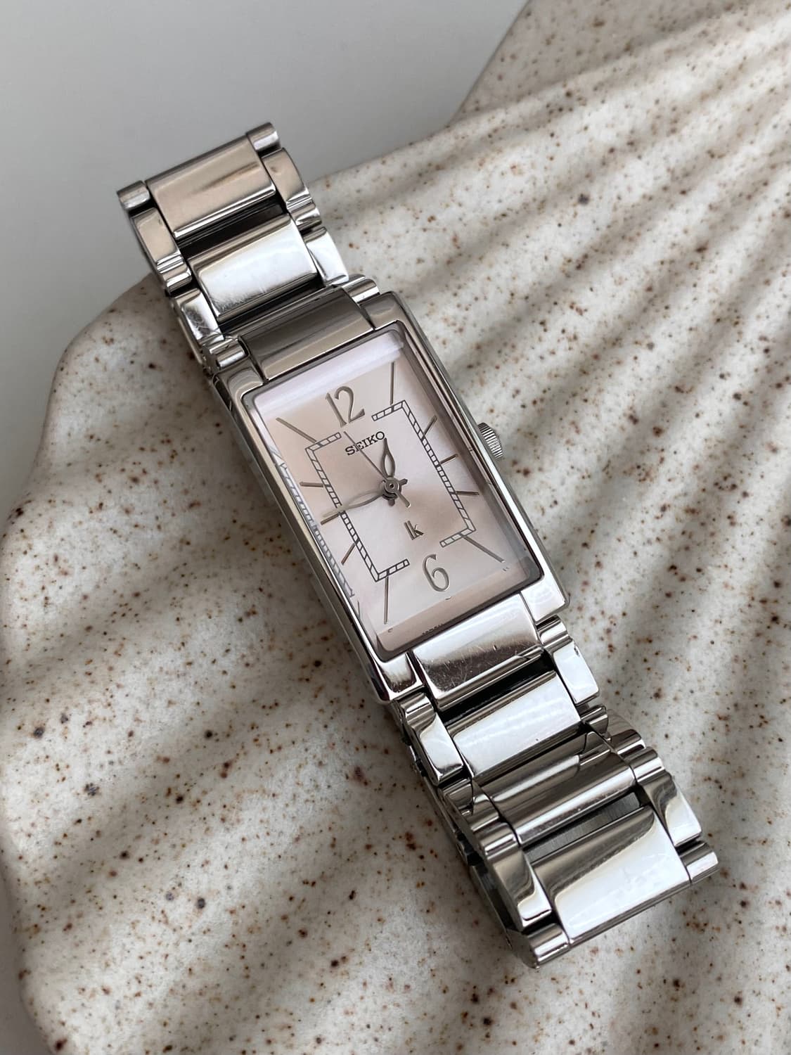 Seiko 세이코 lk 루키아 스퀘어 쿼츠 핑크 상품이미지1