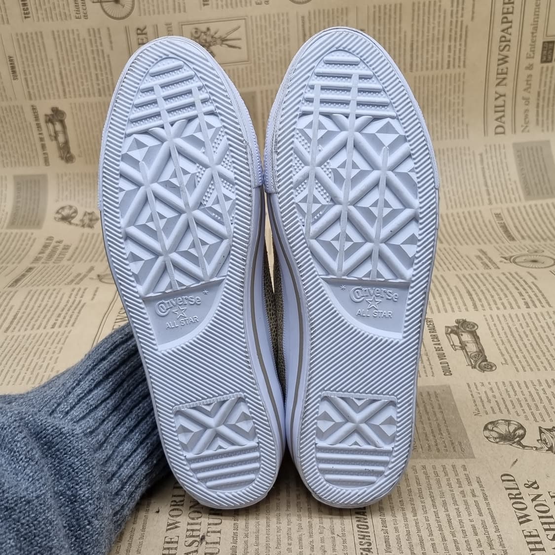 컨버스 올스타 골드 스니커즈230 상품이미지3