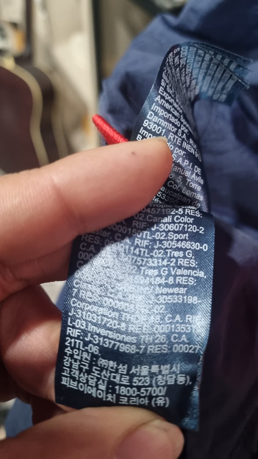 타미 tommy (한섬) 양면 플리스 점퍼 오버핏m (100적당) 상품이미지5